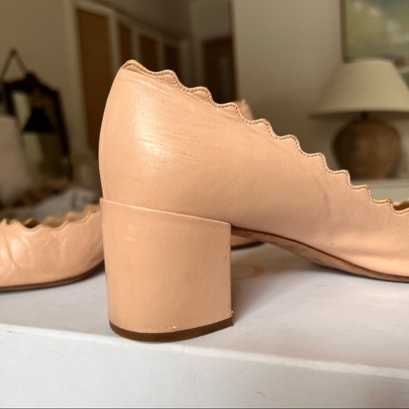 Chloe Lauren Scallop Pumps size 38 - Picture 8 of 9